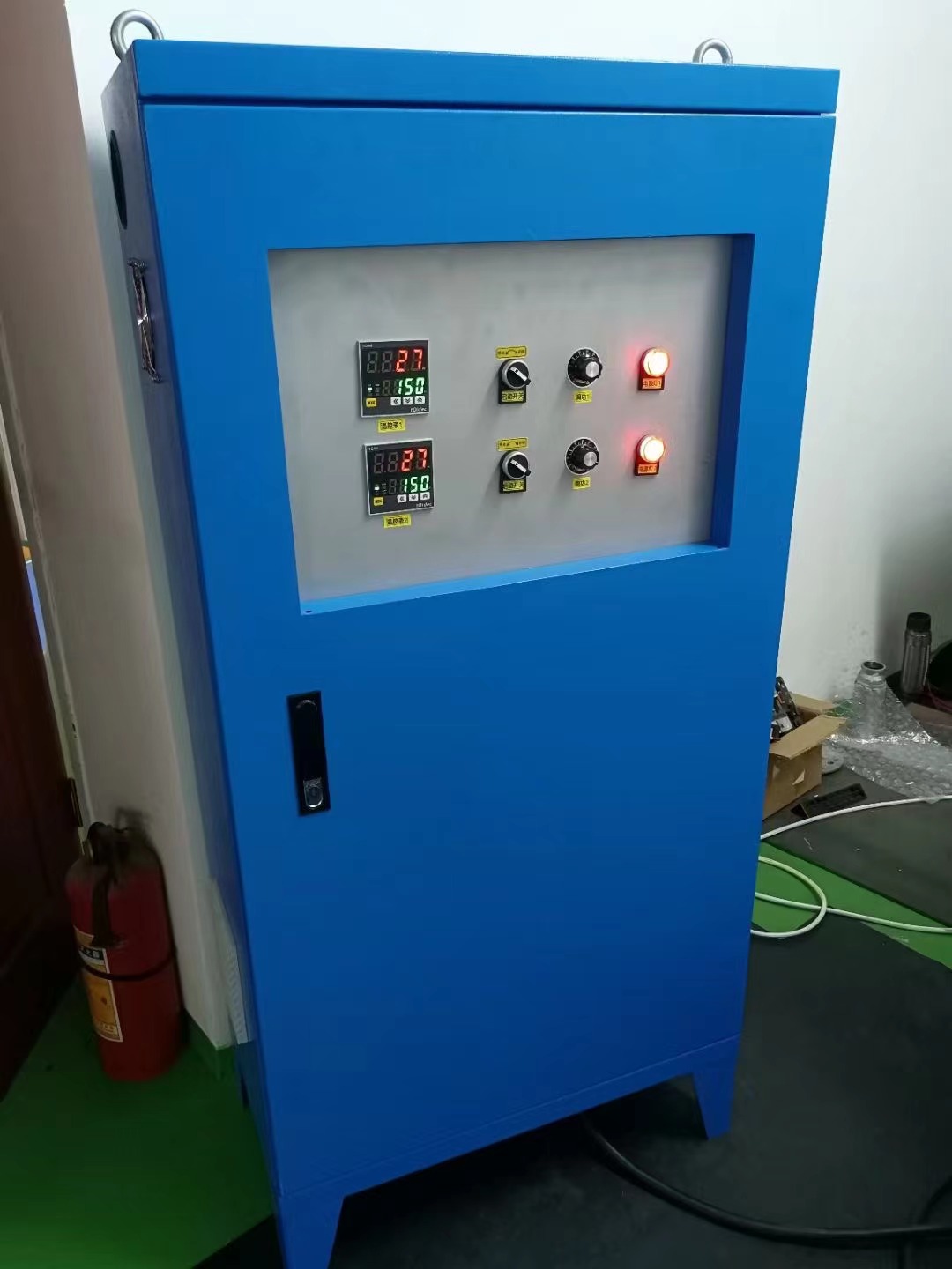 雙組電磁加熱器柜機
